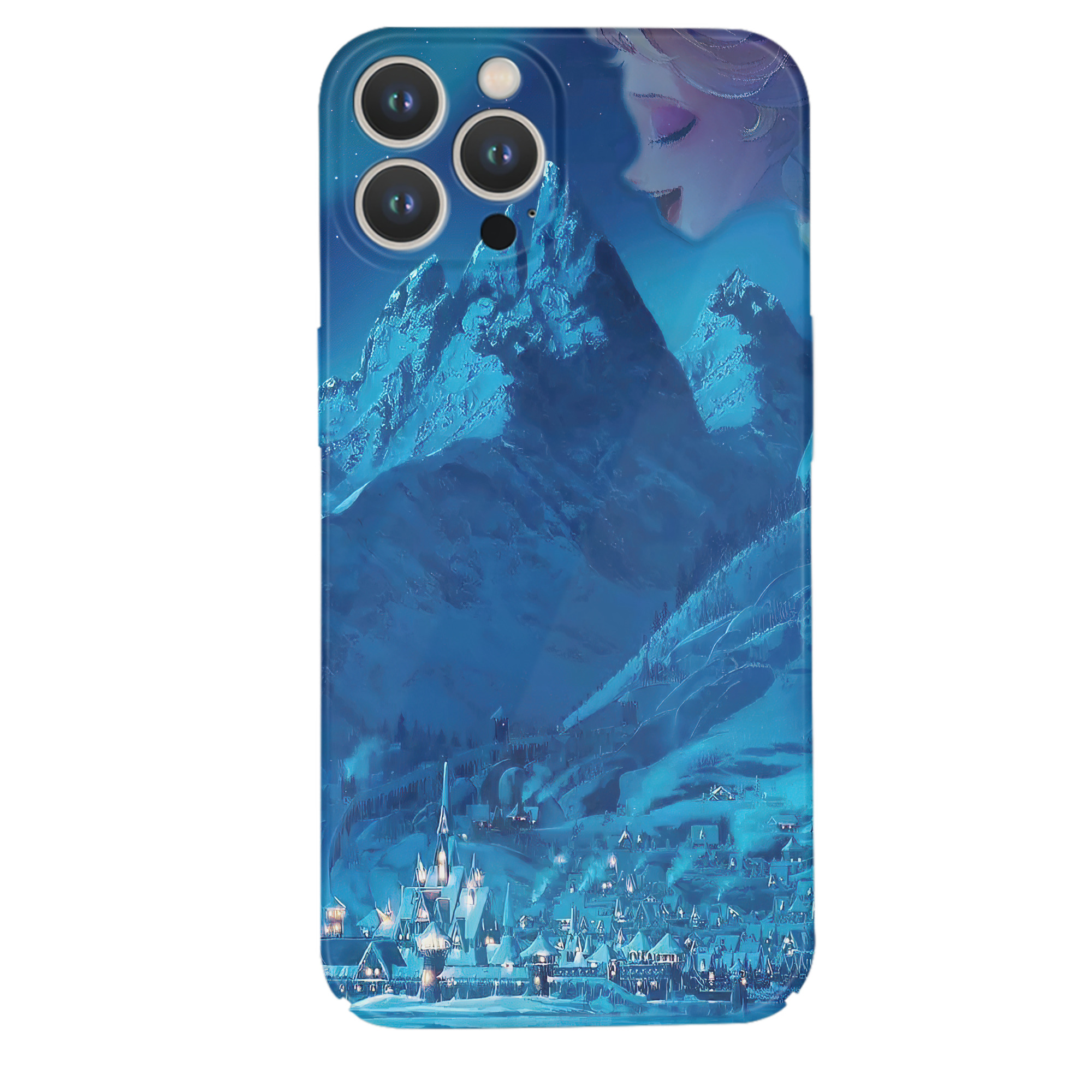 （画像用） アナと雪の女王 アンナ エルサ Frozen Anna Elsa 【iPhone 14シリーズ対応】ハードケース